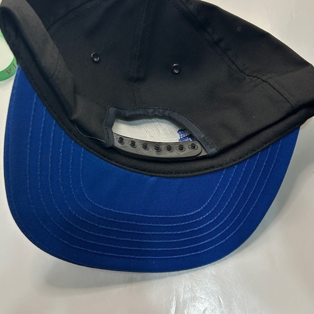 VTG Akita Truckers Hat Black and Blue Cap Oilfield - Picture 10 of 10